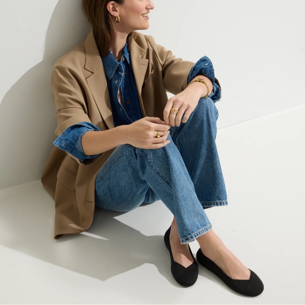 Rothy's The Daily Flat - Black